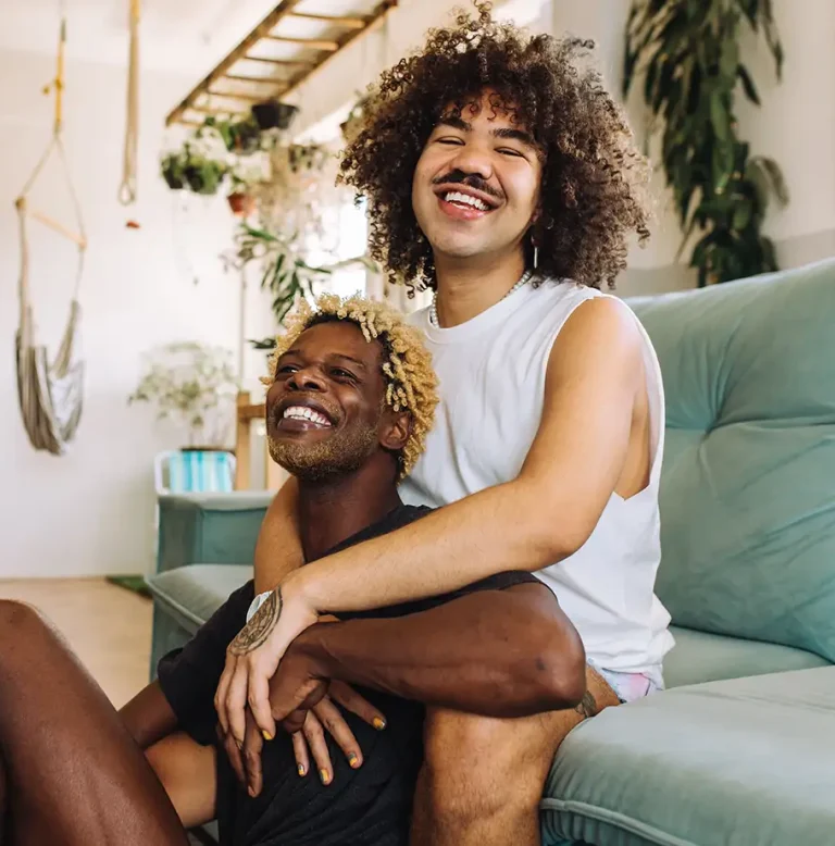Gay couple together